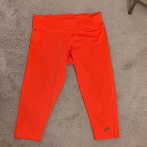 Adidas Women's Red Leggings ❤️